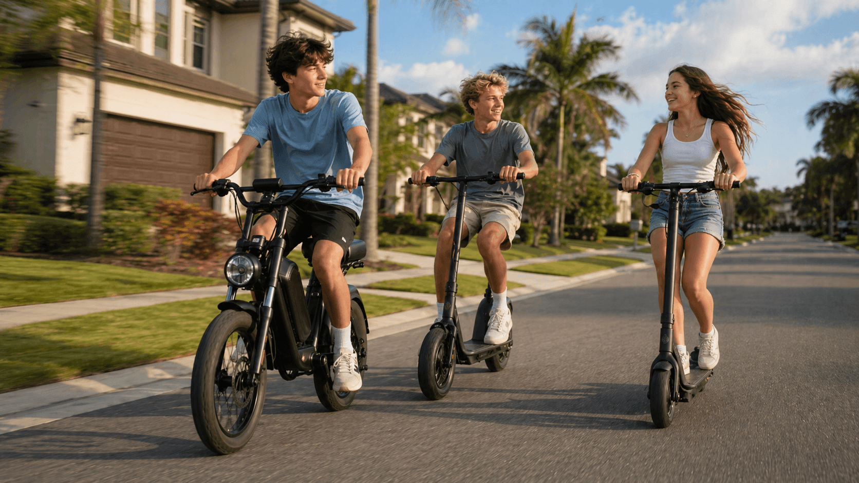 E-Bikes, Scooters and Skateboards on Wesley Chapel Streets: What Florida Law Actually Says