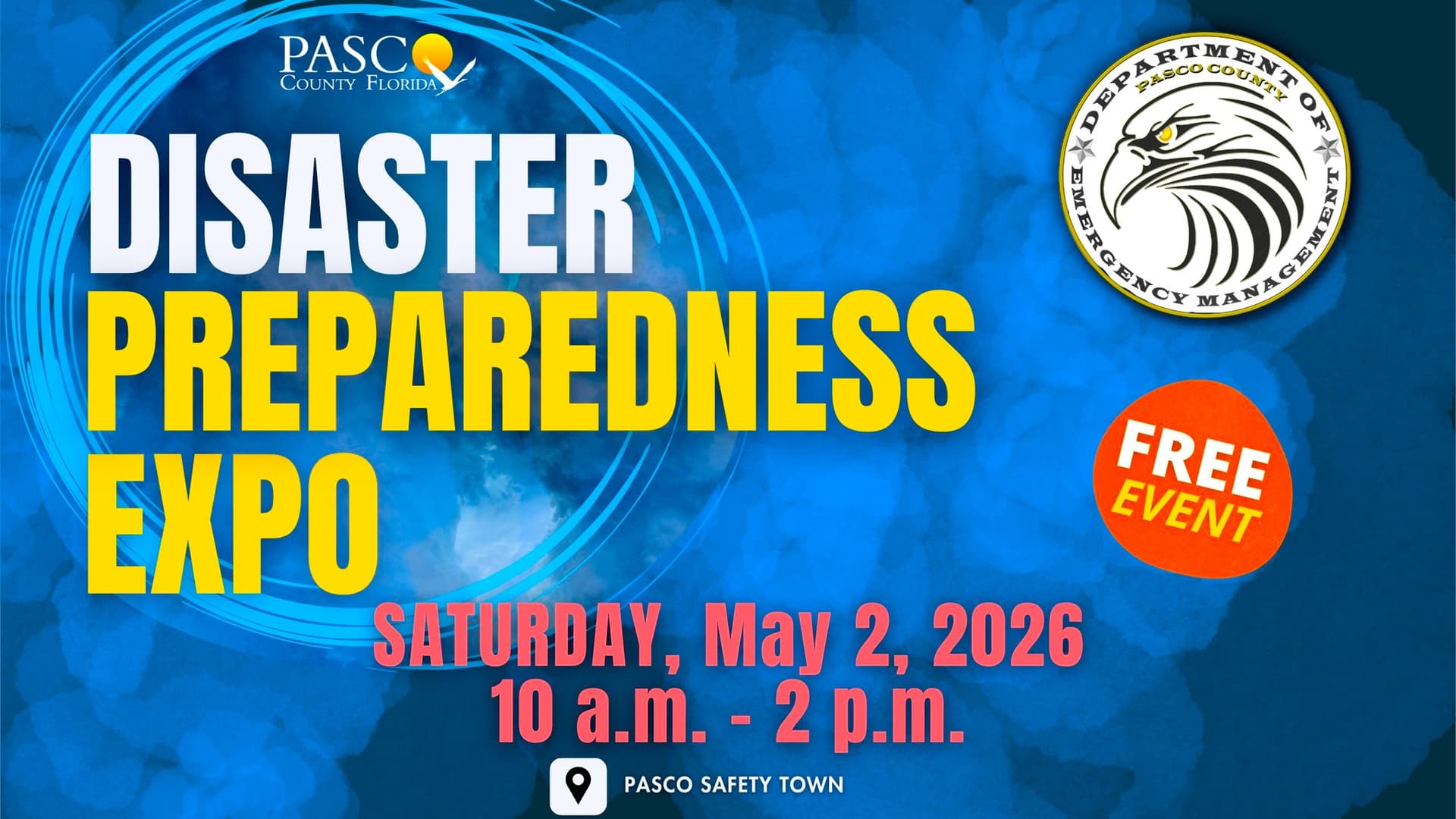 Pasco County Hosts Disaster Preparedness Expo with Denis Phillips, Today!