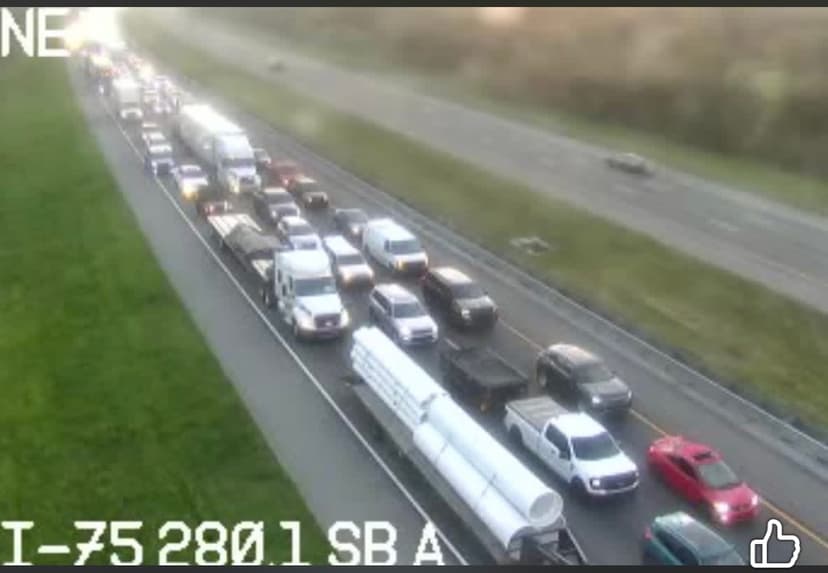Deadly Crash Shuts All I-75 Southbound Lanes at Wesley Chapel Boulevard ...