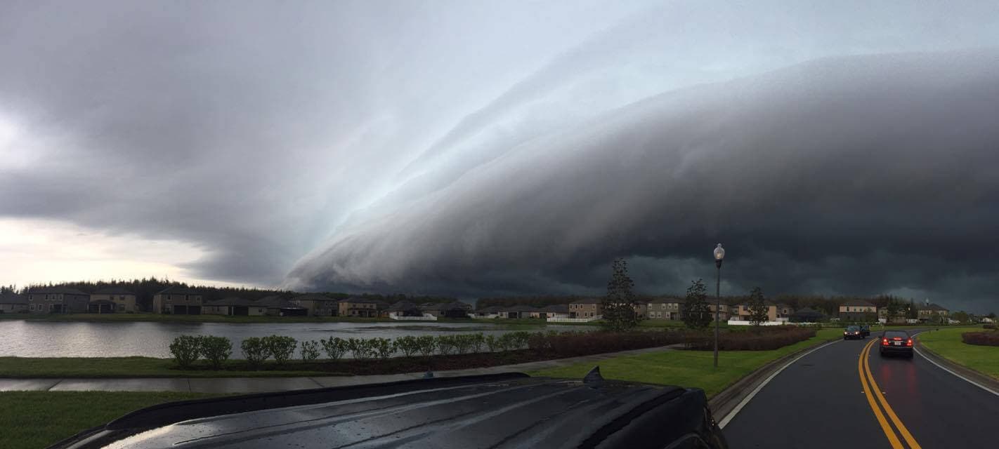 Storm System Moving Across Wesley Chapel Area