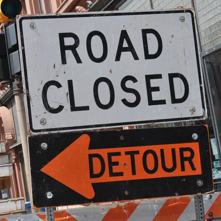 State Road 54 Closed at US 41 Railroad Tracks 7/23 – 7/25