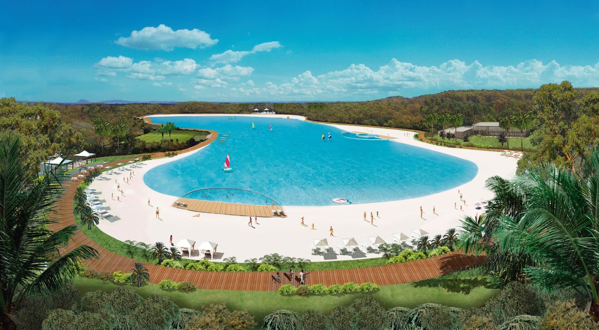 18 Million Gallon Man-Made Lagoon with Beach to be Built in New Wesley Chapel Community