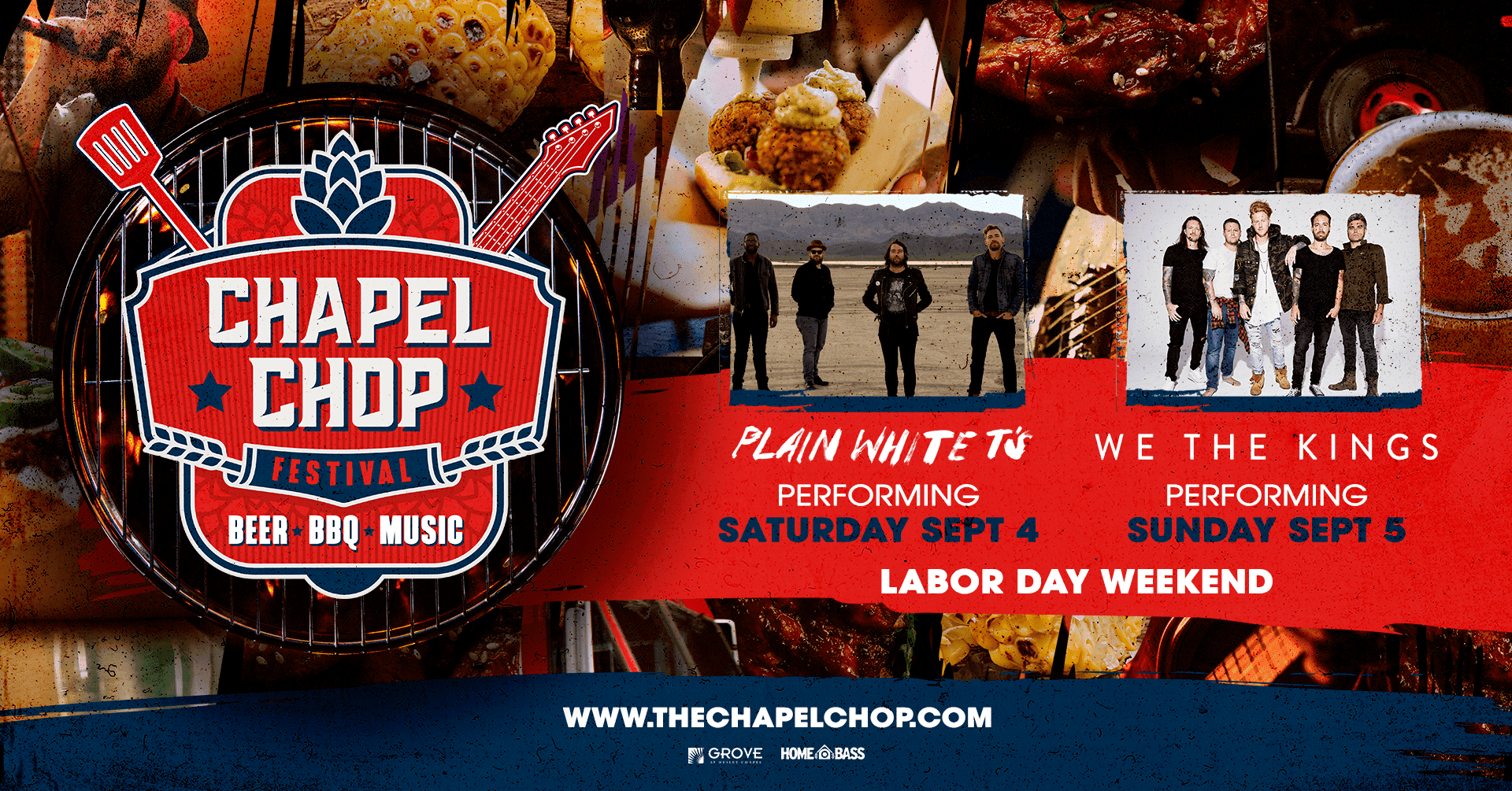 Chapel Chop Music Festival featuring Plain White T's and More!