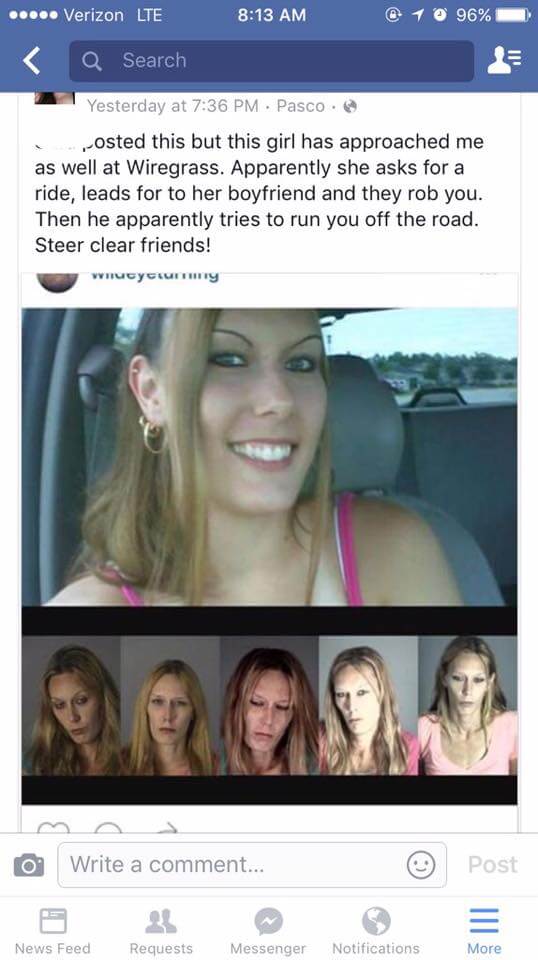 Social Media warns of Local Scam Artist