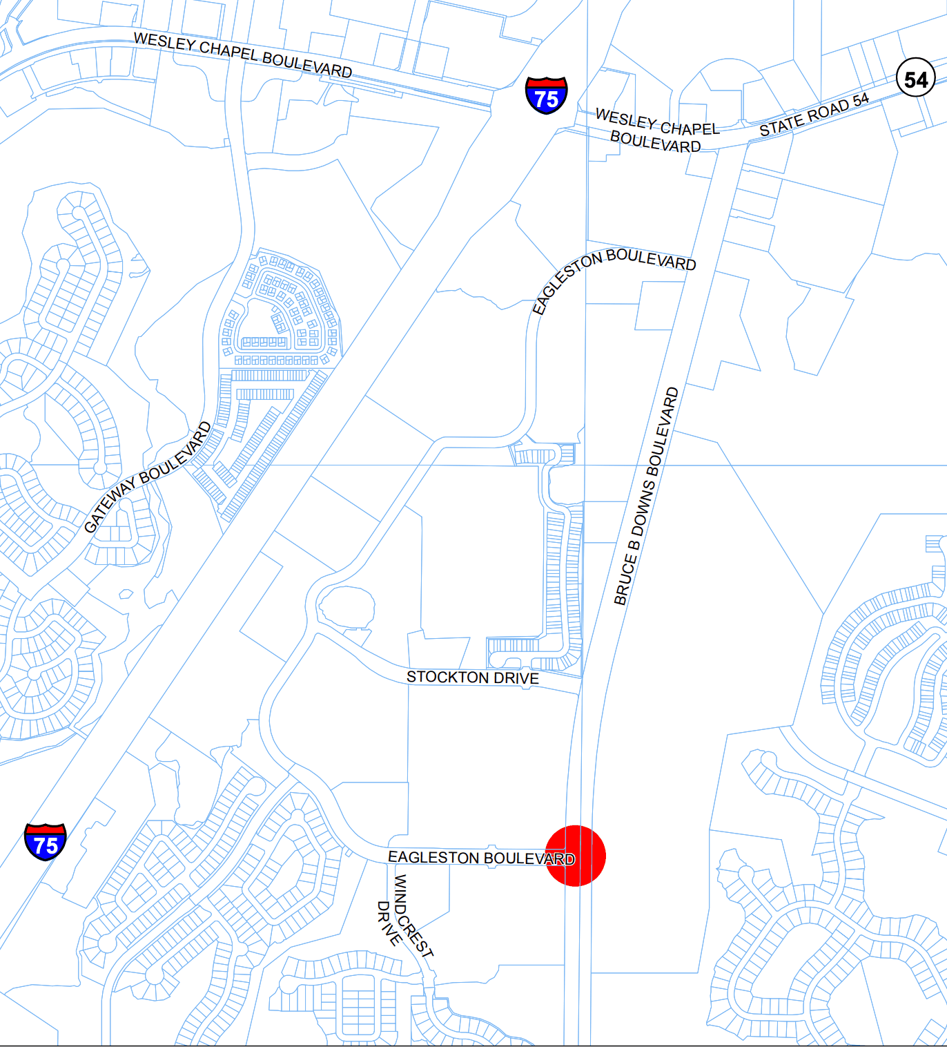 New Traffic Signal Approved for Bruce B Downs Blvd and Eagleston Blvd