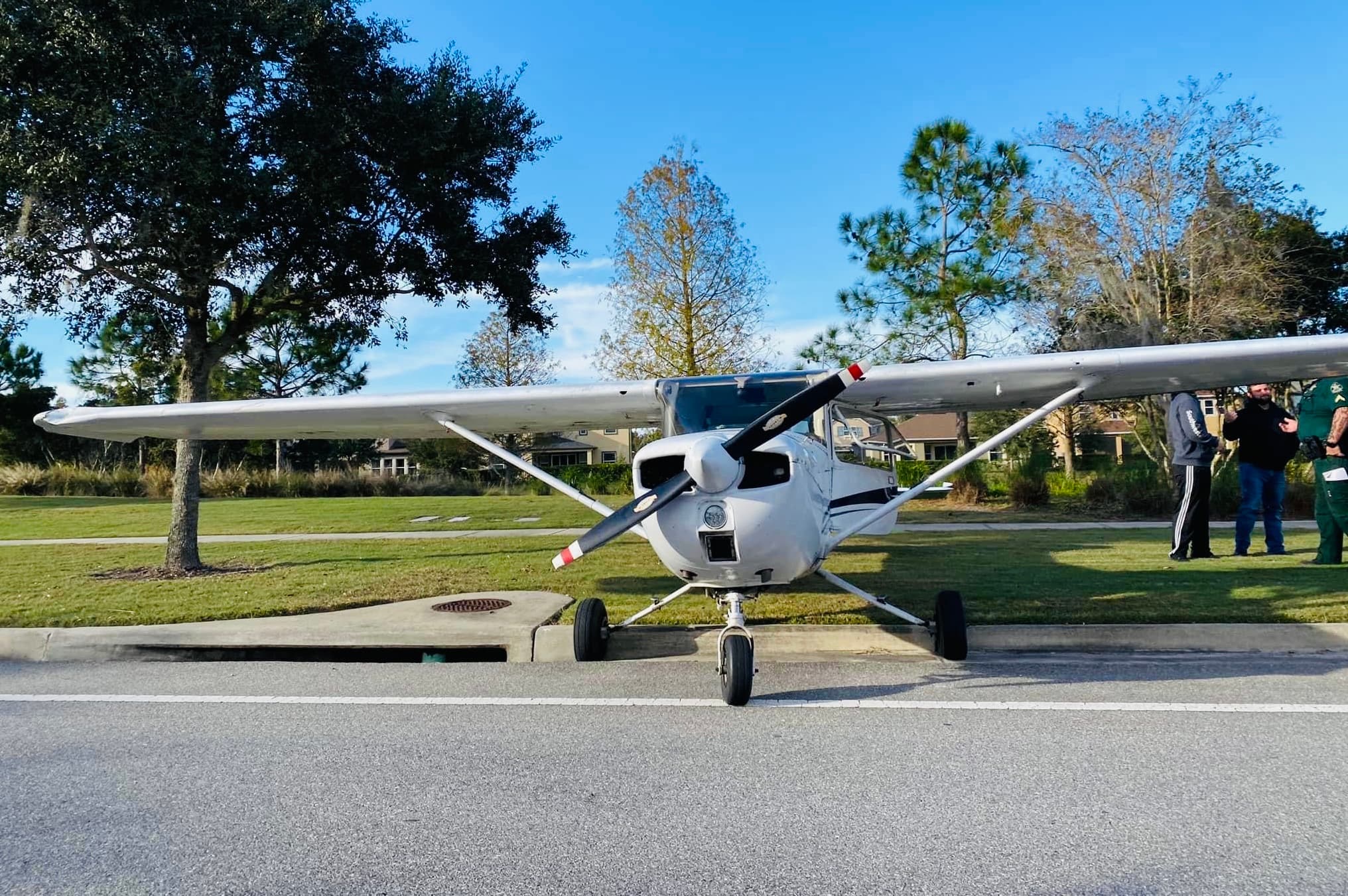 Plane Makes Emergency Landing in Wesley Chapel Community on Christmas Day