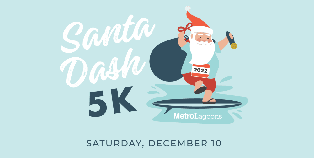 5K Santa Run December 10th at Epperson Lagoon