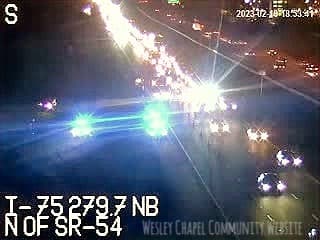 Fatal Crash Saturday Evening on Interstate 75 in Wesley Chapel Claims One Life, Causes Delays