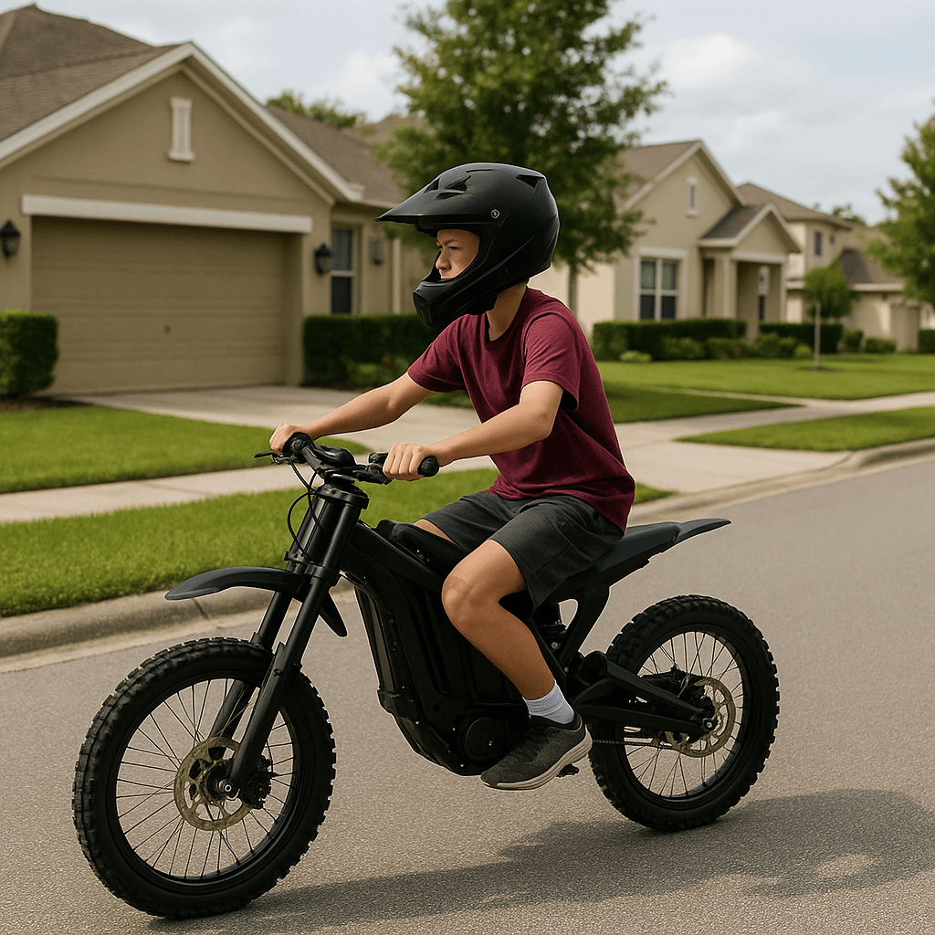 Teens on Illegal Electric Motorcycles Raise Safety Concerns in Wesley Chapel