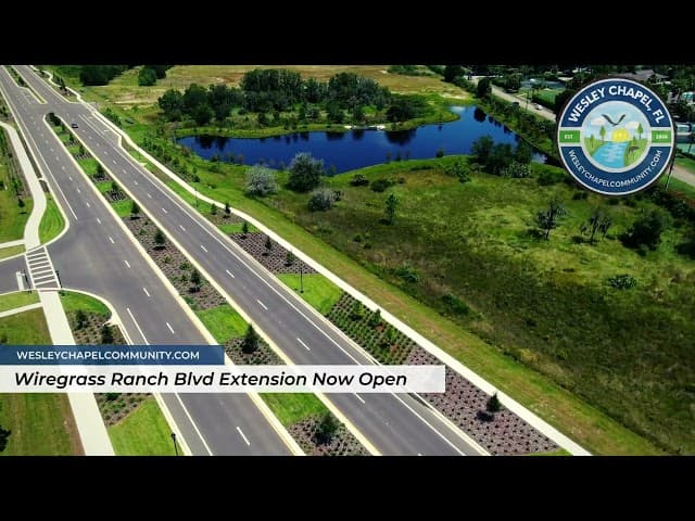 Wesley Chapel Celebrates the Opening of Wiregrass Ranch Blvd Extension