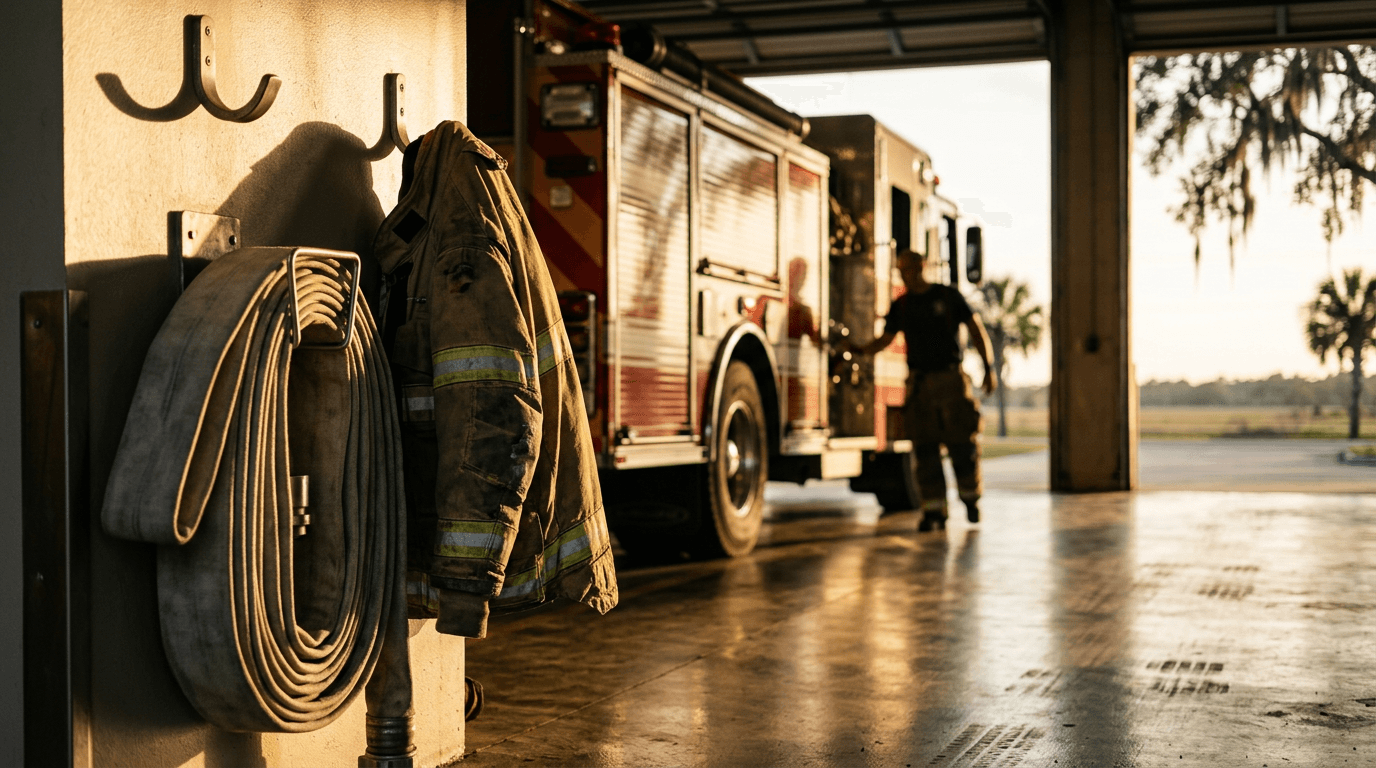 New Wesley Chapel Fire Station Opens Its Bays to the Public Today: Ribbon Cutting at 4, Tours Until 7