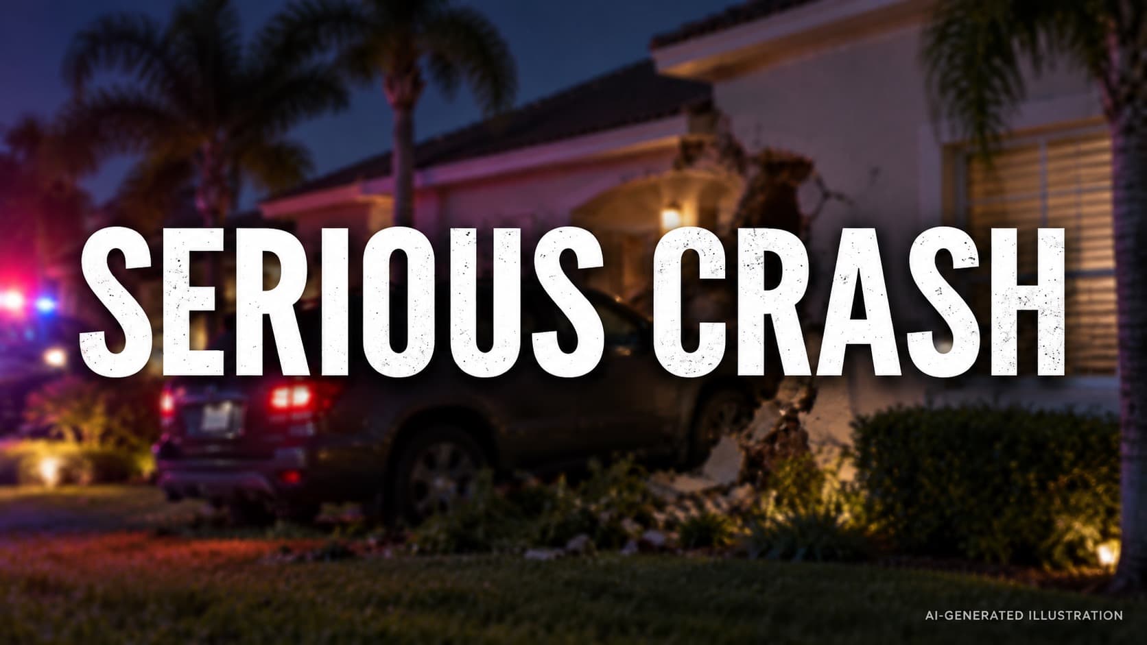 SUV Crashes Into Wesley Chapel Home, Killing Driver and Seriously Injuring Passenger