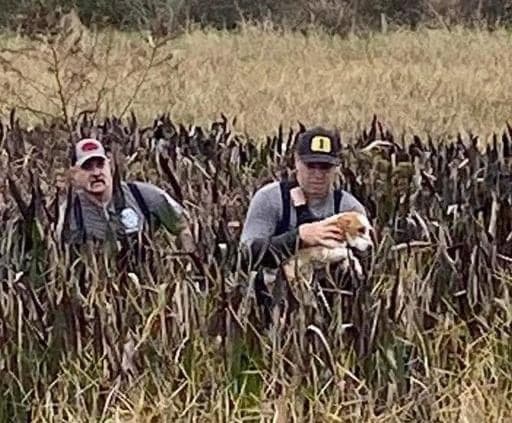 First Responders save puppy from swamp in Pasco Community