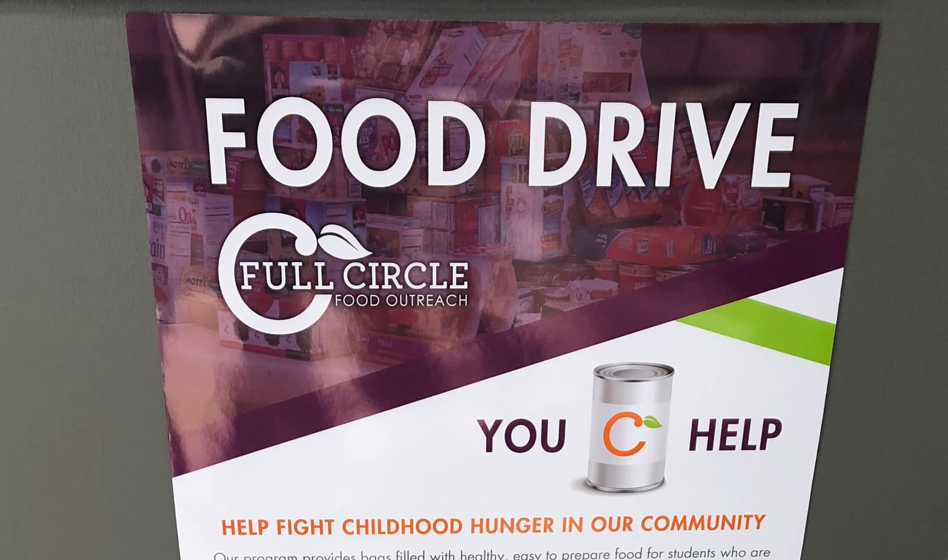 You Can Help Us Fight Childhood Hunger in Our Community!