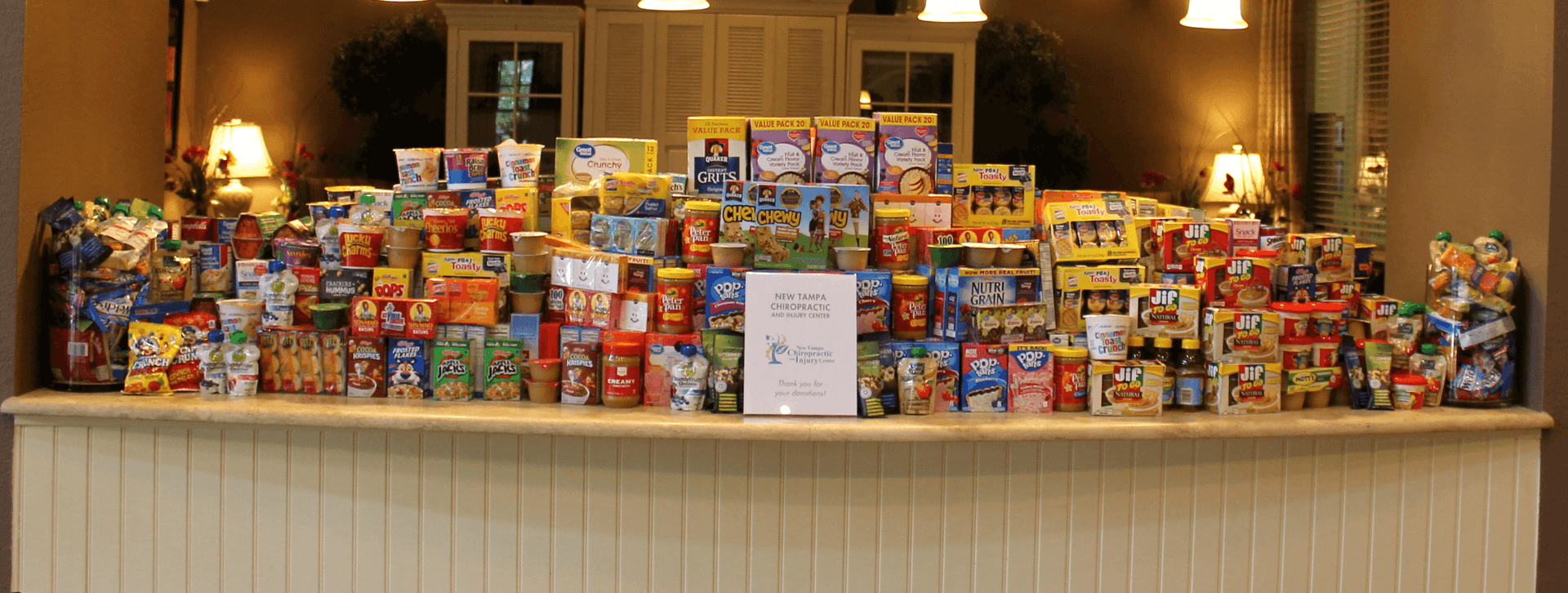 Food Drive Generates Donations Valued Over $2,000