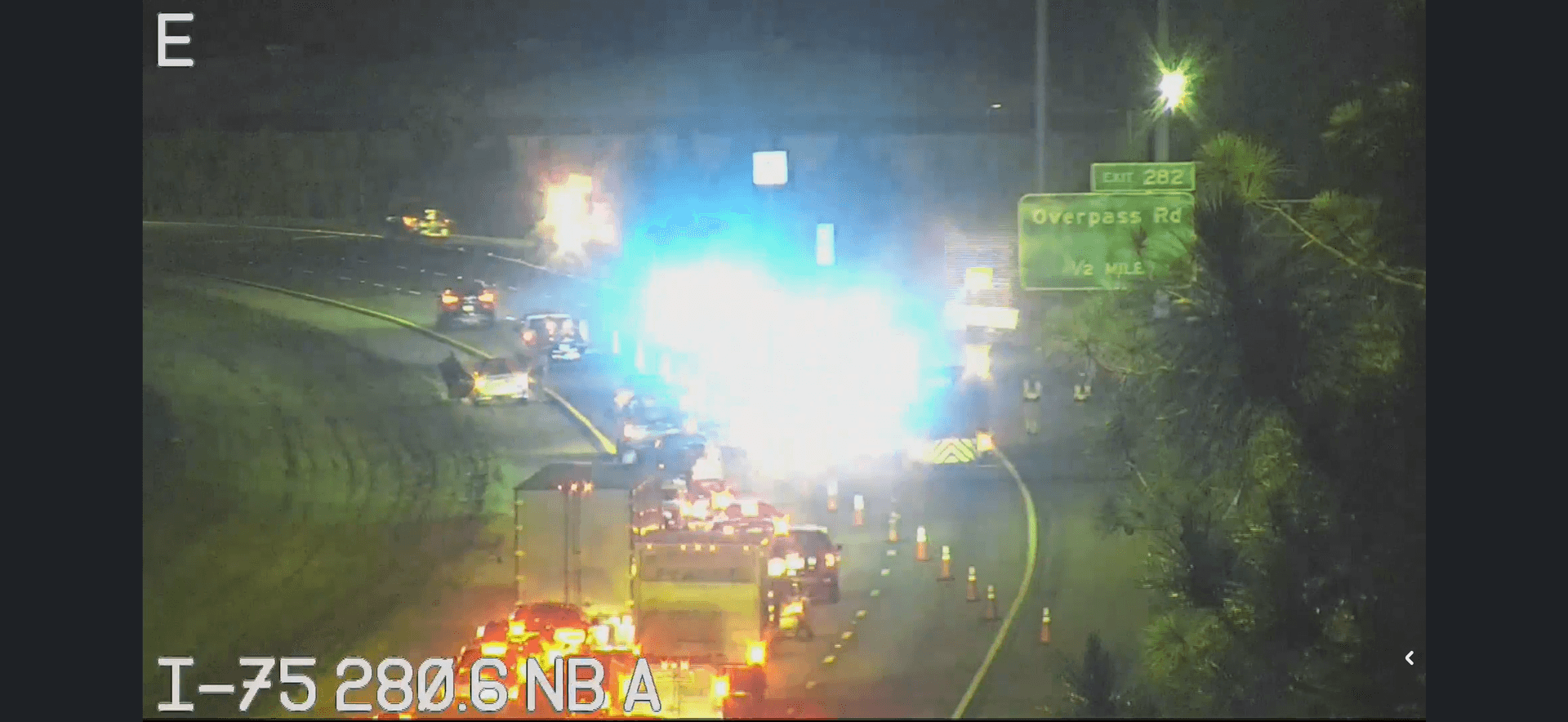 Fatal Crash Causes Major Delays on I-75 in Wesley Chapel